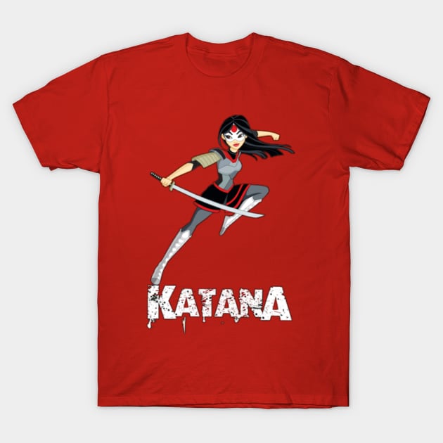 Katana (DC Superhero Girls) T-Shirt by DaisyTheQuake